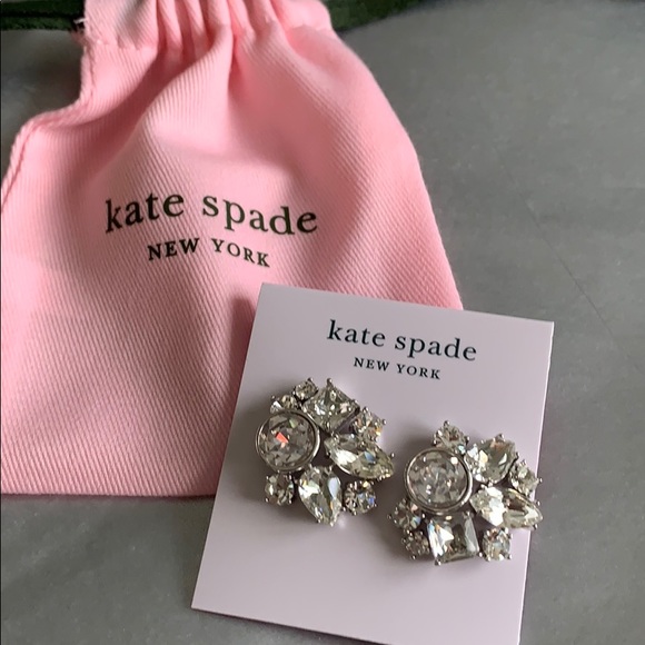 kate spade Jewelry - NWT Kate Spade Reflecting Pool Cluster Studs